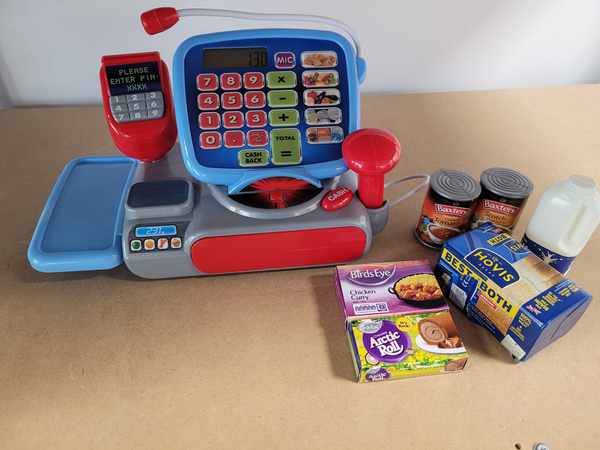 OUTLET Kasa fiskalna sklepowa dla dzieci z akcesoriami Casdon PO ZWROCIE