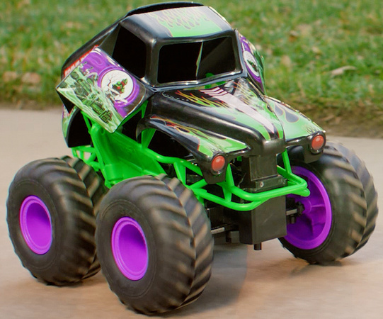 Monster Jam Smash & Bash Grave Digger duży zdalnie sterowany RC