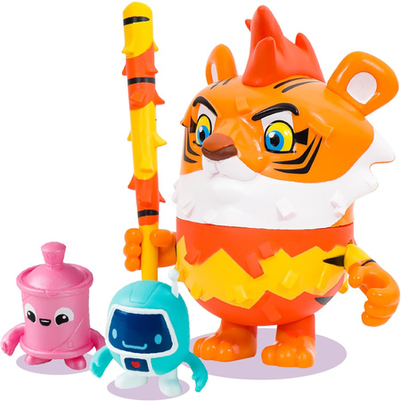 Zestaw Pinata SmashLings Pinata Tygrys Mo + 2 figurki