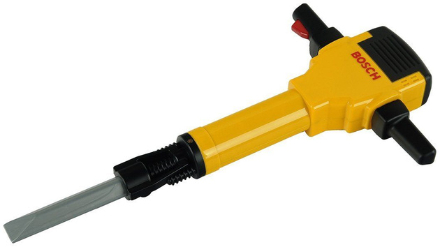 Zabawkowy młot pneumatyczny oraz akcesoria z kaskiem Bosch