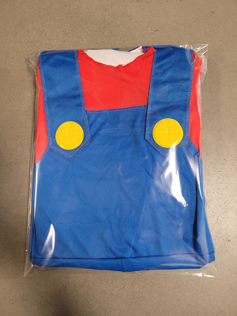 OUTLET Strój karnawałowy Super Mario dla chłopca przebranie 125-135cm (7-8 lat) PO ZWROCIE