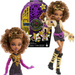 Monster High Zestaw Lalka Clawdeen Wolf 28 cm + akcesoria niespodzianki Straszyceum