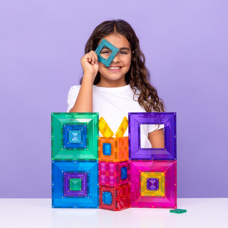 CONNETIX Bright Portal Pack Kreatywne klocki magnetyczne 48 elementów