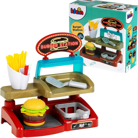 Zabawkowy zestaw kuchnia restauracja do robienia burgerów Klein Burger Station