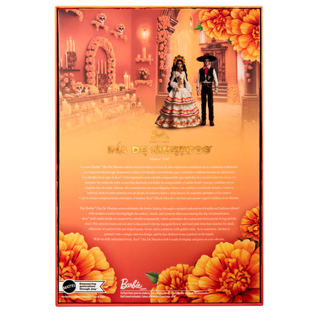 Lalka Barbie Ken Meksykańska Kolekcjonerska Dia de Muertos Święto Zmarłych