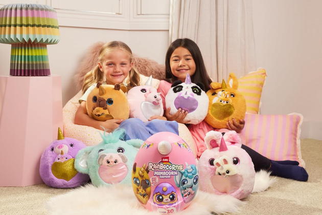 Maskotka Rainbocorns Mamacorn Surprise pluszak mama z niespodziankami