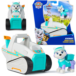 Psi Patrol Pojazd z figurką Everest skuter śnieżny Snow Plow