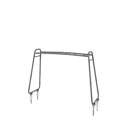 Drążki gimnastyczne do ogrodu GetSet MB300 Stacja treningowa Stanowisko do ćwiczeń: poręcze, pozioma drabinka