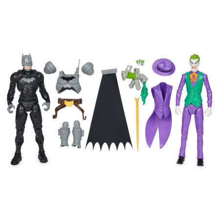 Duży Zestaw 2w1 DC Comics Batman vs Joker figurki 30 cm + akcesoria