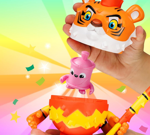 Zestaw Pinata SmashLings Pinata Tygrys Mo + 2 figurki