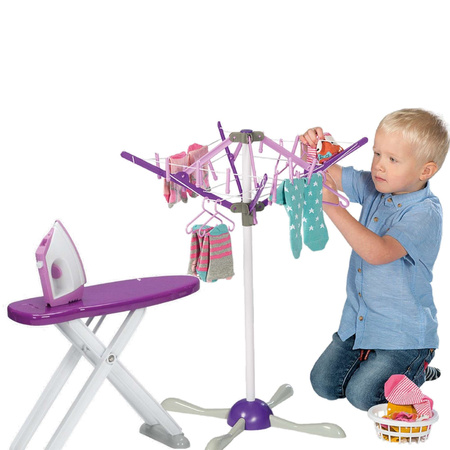 Pralka automatyczna z dźwiękiem dla dzieci Miele Klein + zestaw do prasowania i suszenia