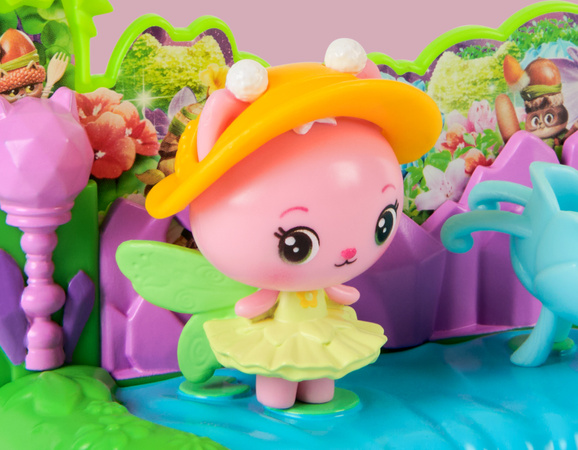 Koci Domek Gabi Film Zestaw Ogrodowy Balkon Figurka Wróżkicia + Akcesoria Gabby's Dollhouse the Movie