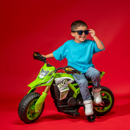 EVO Motor na akumulator dla dziecka motorek ze światłami elektryczny