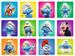 Trefl Puzzle 2w1 + memos Wesołe zabawy Smerfów The Smurfs dzień 3+