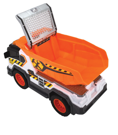 Pojazd budowlany Interaktywny pomarańczowa Wywrotka Dump Truck 30cm Światło Dźwięk