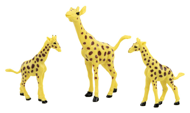 Figurki Zwierzęta Zoo Safari Dzikie Zwierzątka Duży Zestaw Figurek w pudełku 40 elementów