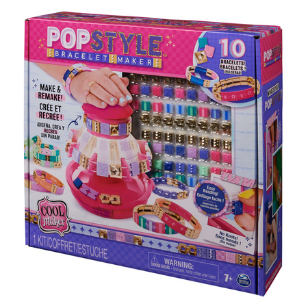 OUTLET Cool Maker Zestaw do tworzenia bransoletek Pop Style Bracelet Maker USZKODZONE OPAKOWANIE