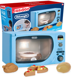Kuchenka Mikrofalowa Mikrofalówka Dla Dzieci Dźwięk Światło Delonghi Casdon 30 Cm