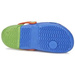 Crocs Kids Electro Sea Blue Lime Niebieskie-zielone klapki dla dzieci 
