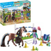 Playmobil Horses of Waterfall Zestaw Zoe i Blaze z przeszkodami 67 elementów