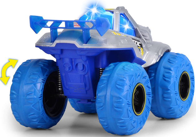 Arctic Ice Monster pojazd z prawdziwą parą samochód terenowy tygrys szablozębny