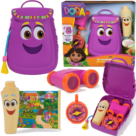 Dora Zestaw Mój Przygodowy Plecak My Adventre Backpack + Akcesoria