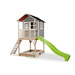 Drewniany domek ogrodowy dla dzieci Loft 700 - szary