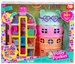 Polly Pocket Domek Lodowy Deser Gelato House zestaw z figurkami i akcesoriami 25+ elementów