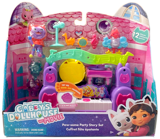 Koci Domek Gabi Film Zestaw Muzyczna Impreza Paw-some Party Story Set