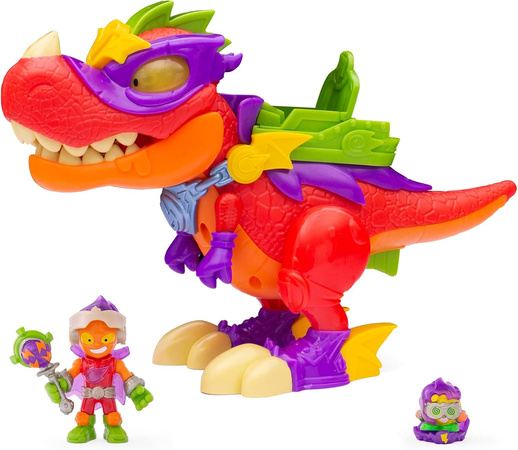 SuperThings V‑REX Superdino robot figurka złoczyńcy + akcesoria