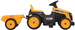 EVO Traktor JCB auto pojazd na akumulator dla dziecka z przyczepą