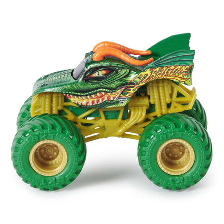 Monster Jam 2 pojazdy Monster Truck 1:64 Dragon vs Tempest Steed