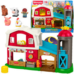 Little People Muzyczna Farma Opieka nad Zwierzątkami wielojęzyczna zabawka edukacyjna