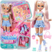 Barbie Dream Besties Skate Party Zestaw Malibu Lalka modowa + akcesoria