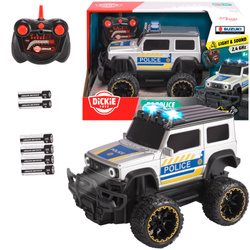 Zdalnie sterowany Radiowóz Policyjny Offroarder Suzuki światło/dźwięk