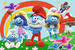 Trefl Puzzle Maxi 24 elementy Smerfny Dzień The Smurfs