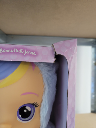 OUTLET Cry Babies Lalka na dobranoc Good Night Jenna USZKODZONE OPAKOWANIE