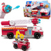 Psi Patrol Fire Rescue Wóz Strażacki 50 Cm efekty świetlne i dźwiękowe + figurka Marshall