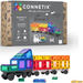 CONNETIX Rainbow Transport Pack Kreatywne klocki magnetyczne 50 elementów