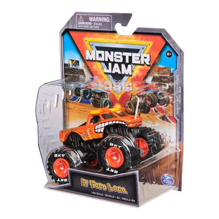 Monster Jam Auto Monster Truck seria 40 pojazd El Toro Loco 1:64