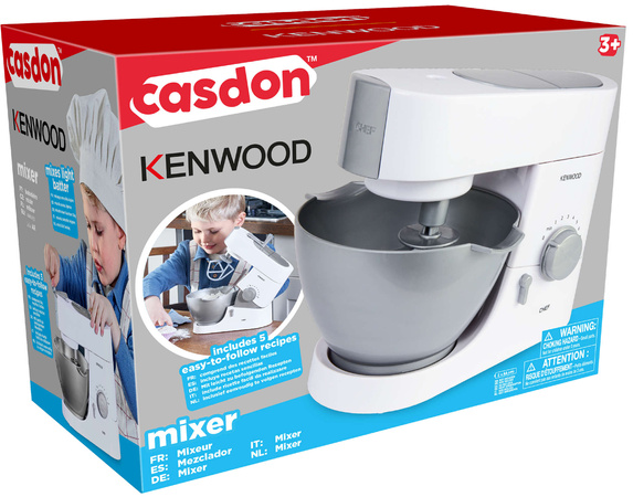 Duży Mikser Robot Kuchenny Dla Dzieci Zabawkowy Kenwood Casdon 24 Cm