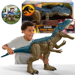 Duża Ruchoma Figurka Dinozaur Allosaurus Jurassic World Chaos Theory 97 cm 