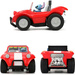 Disney Zdalnie Sterowany pojazd czerwony Buggy z figurką Stitcha RC