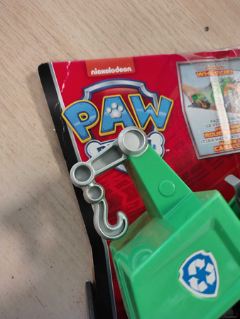 OUTLET Psi Patrol Moto Pups Rocky figurka i motocykl deluxe Spin Master PRODUKT WADLIWY