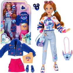 Disney ILY 4ever modna lalka z motywem Stitch i zestawem akcesoriów 30 cm