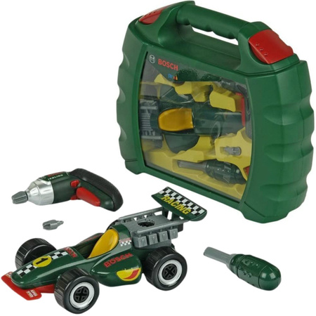 Auto Do Skręcania Z Wkrętarką Bosch W Walizce Dla Dzieci Klein