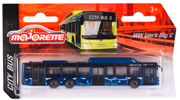 Pojazd miejski MAN Lion's City C Granatowy Autobus Intercity Express