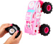 Zdalnie Sterowany różowy Monster Truck Barbie auto RC 19 cm
