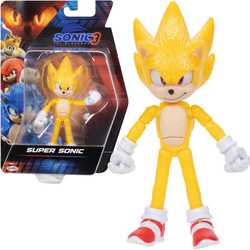 Figurka Super Sonic ruchoma żółty Sonic 3 The Hedgehog 13 cm