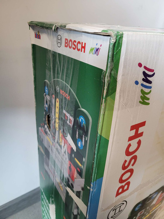 OUTLET Duży warsztat Bosch mini z narzędziami dla dzieci Klein 8580 WADLIWY